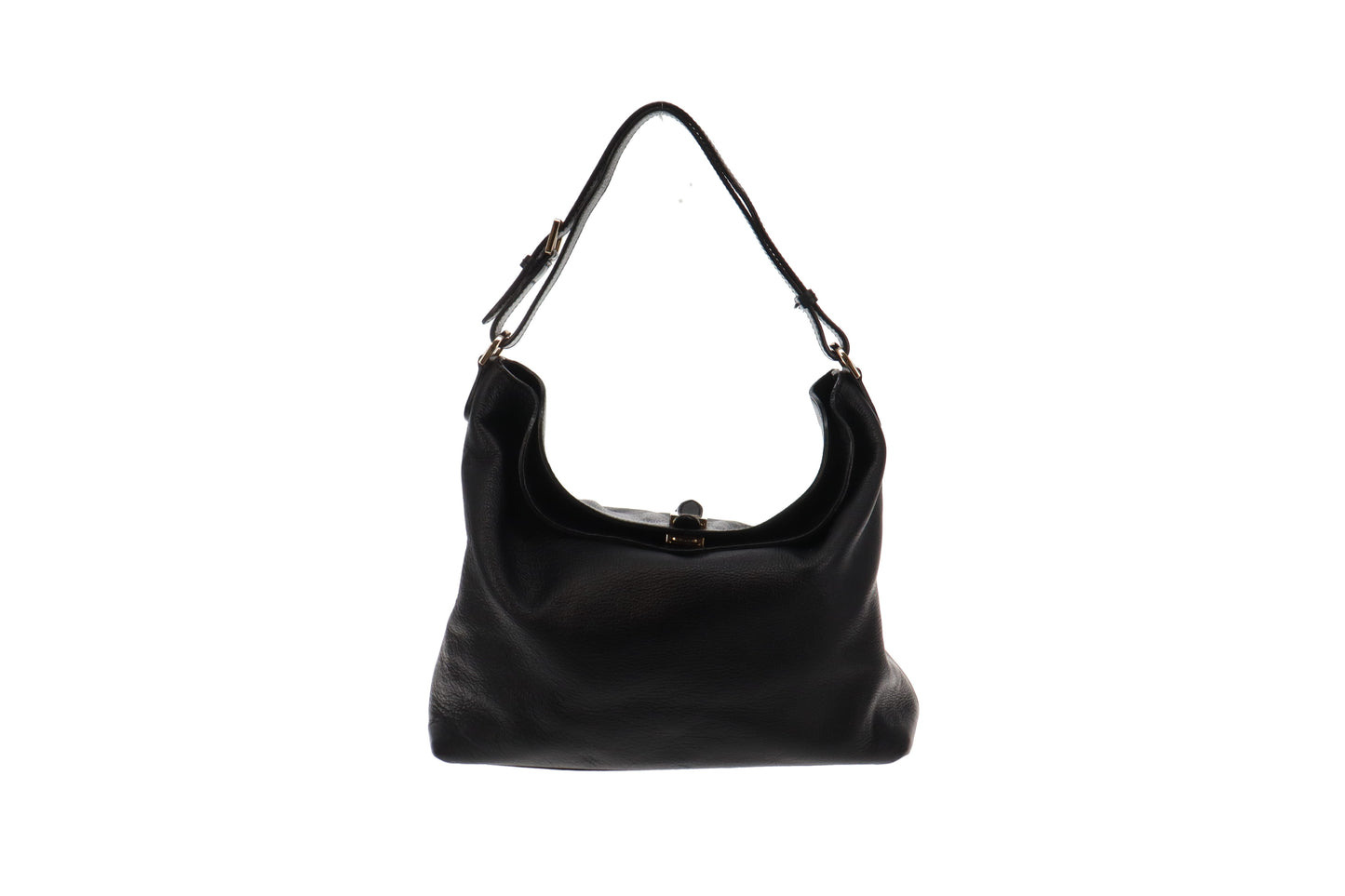 Mulberry Black Leather Tessie Hobo
