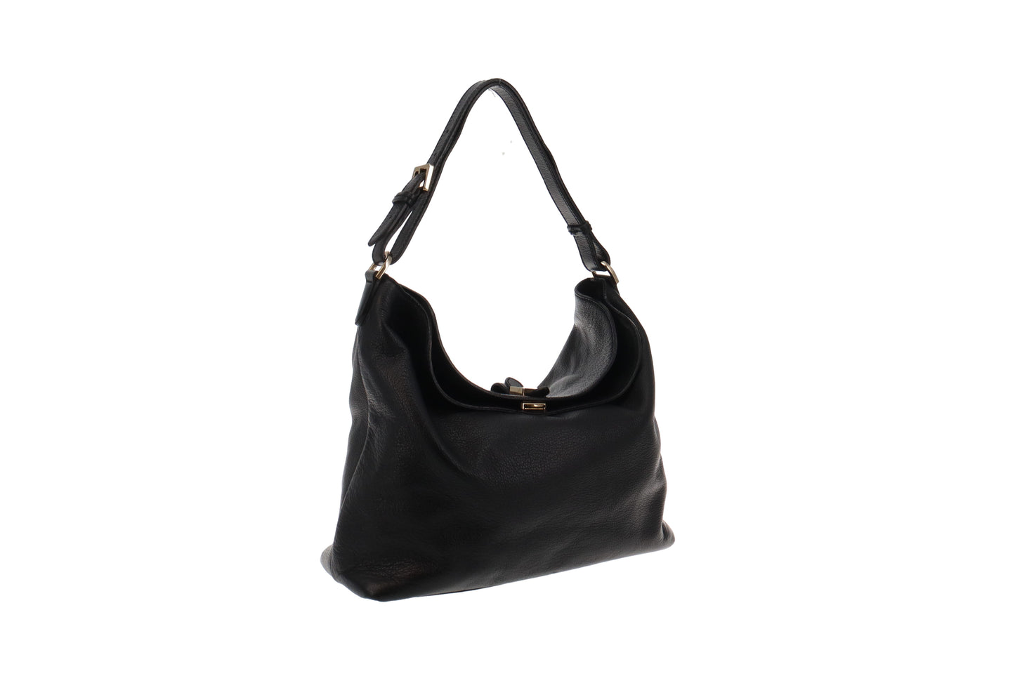 Mulberry Black Leather Tessie Hobo