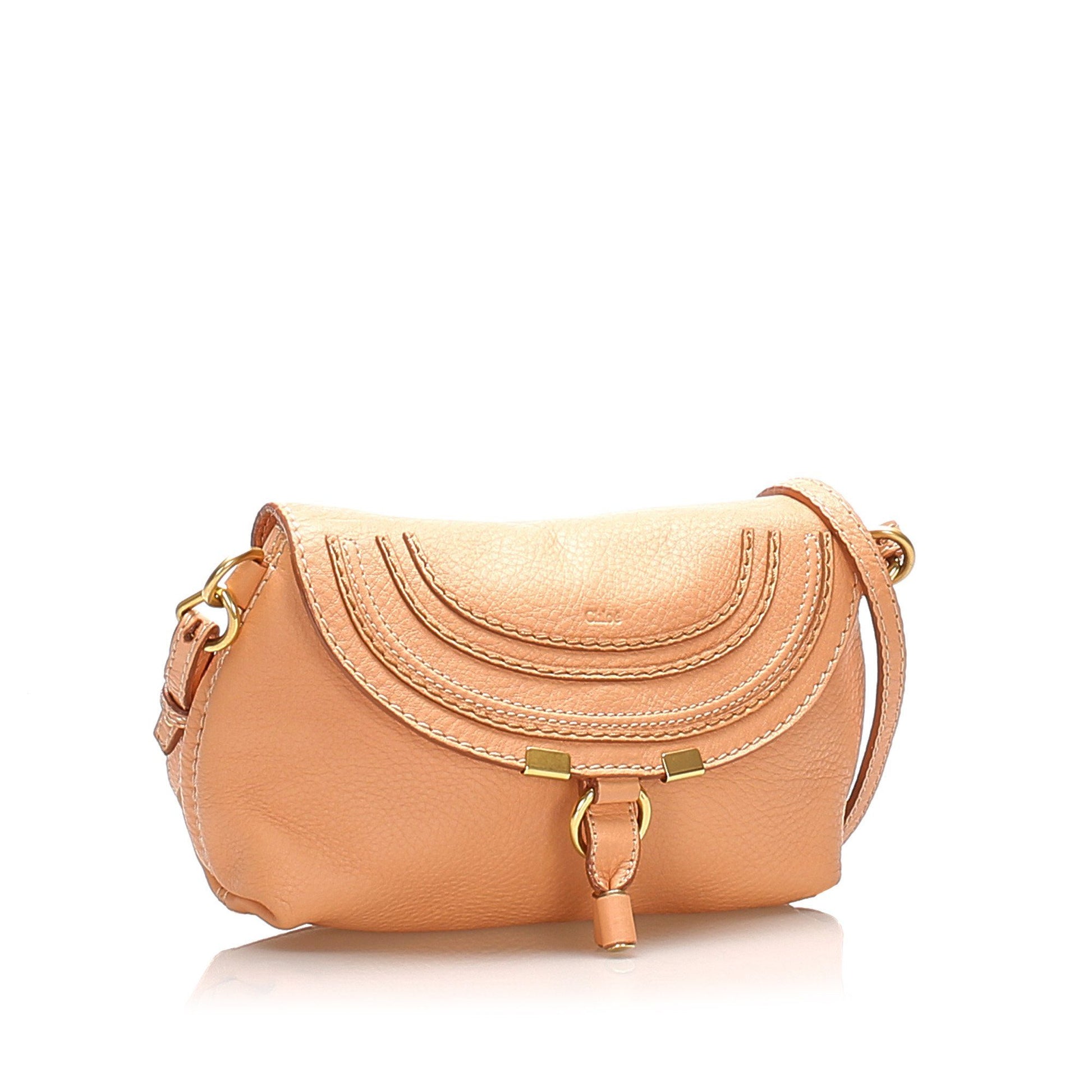 Chloe Marcie Leather Crossbody Bag Bags Chloe 