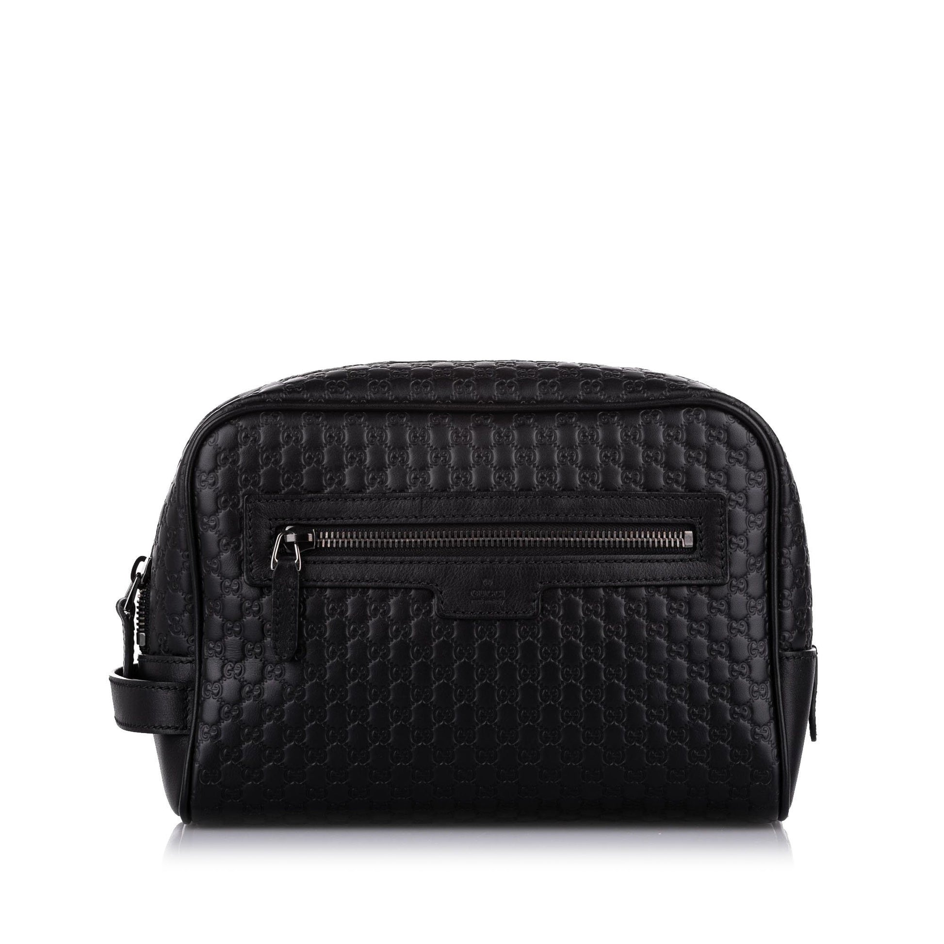 Gucci Black Microguccissima Clutch Bags Gucci 