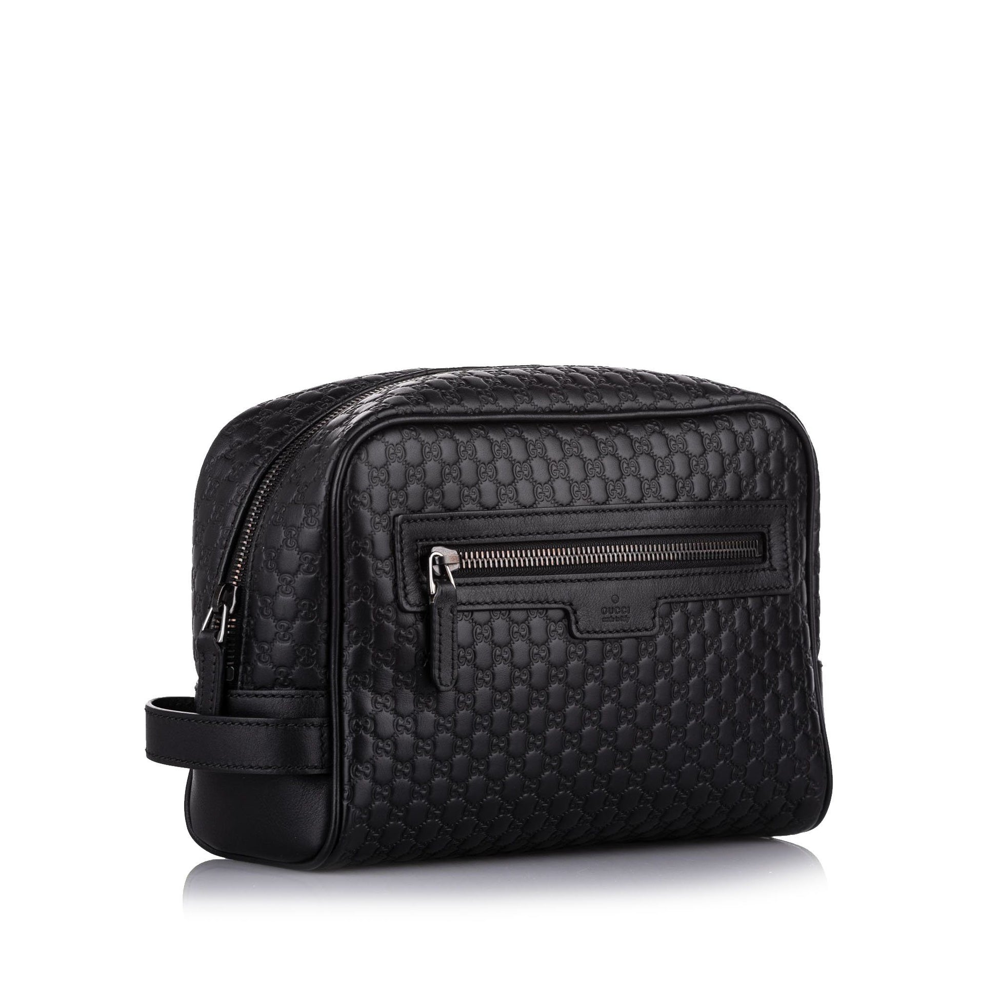 Gucci Black Microguccissima Clutch Bags Gucci 