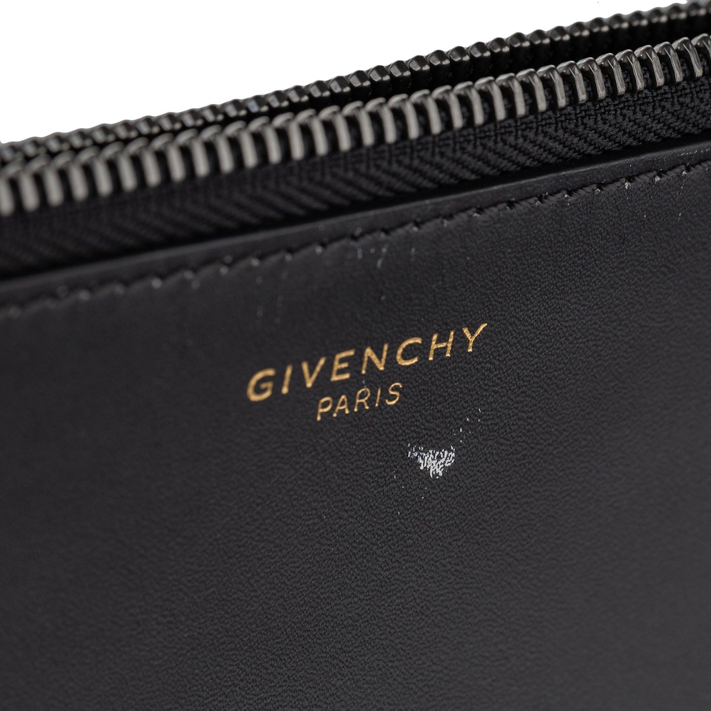 Givenchy Winged Tiger Print Black Leather Clutch Bags Givenchy 