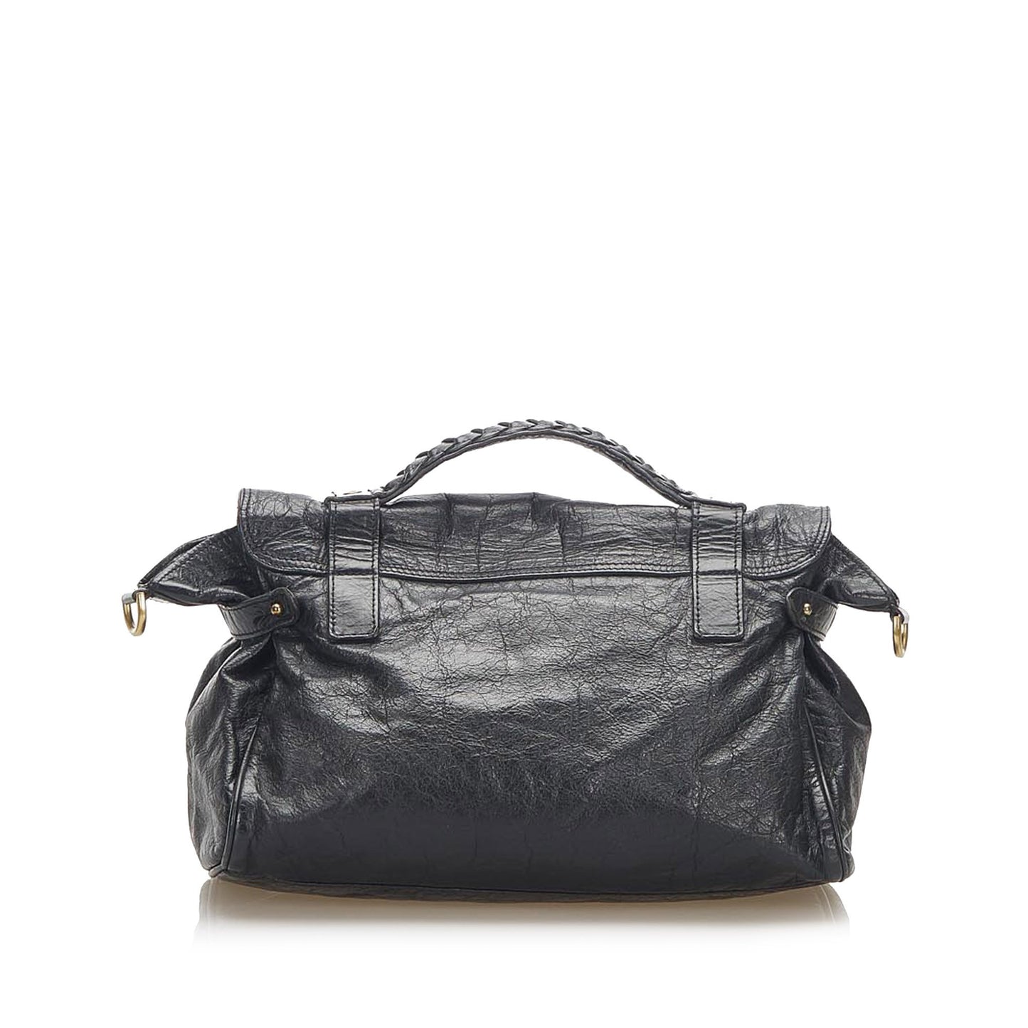 Mulberry Alexa Regular Black With Brass Hardware Bags Mulberry 