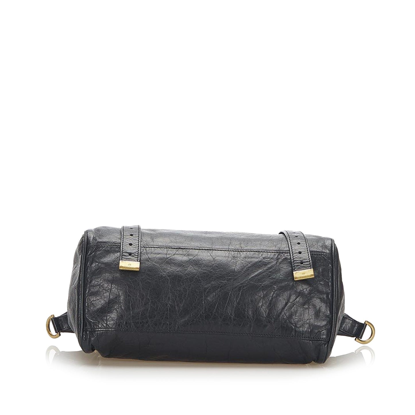 Mulberry Alexa Regular Black With Brass Hardware Bags Mulberry 