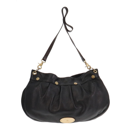 Mulberry Black East West Spongy Mitzy Hobo With Long Strap