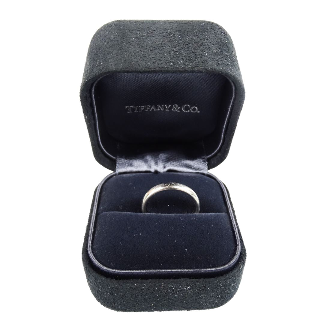Tiffany & Co Lucida Band Ring Platinum 3mm Jewellery Tiffany & Co 