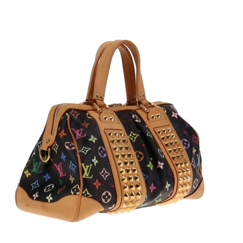 Louis Vuitton Courteney MM Multicolour Black Takashi Murakami