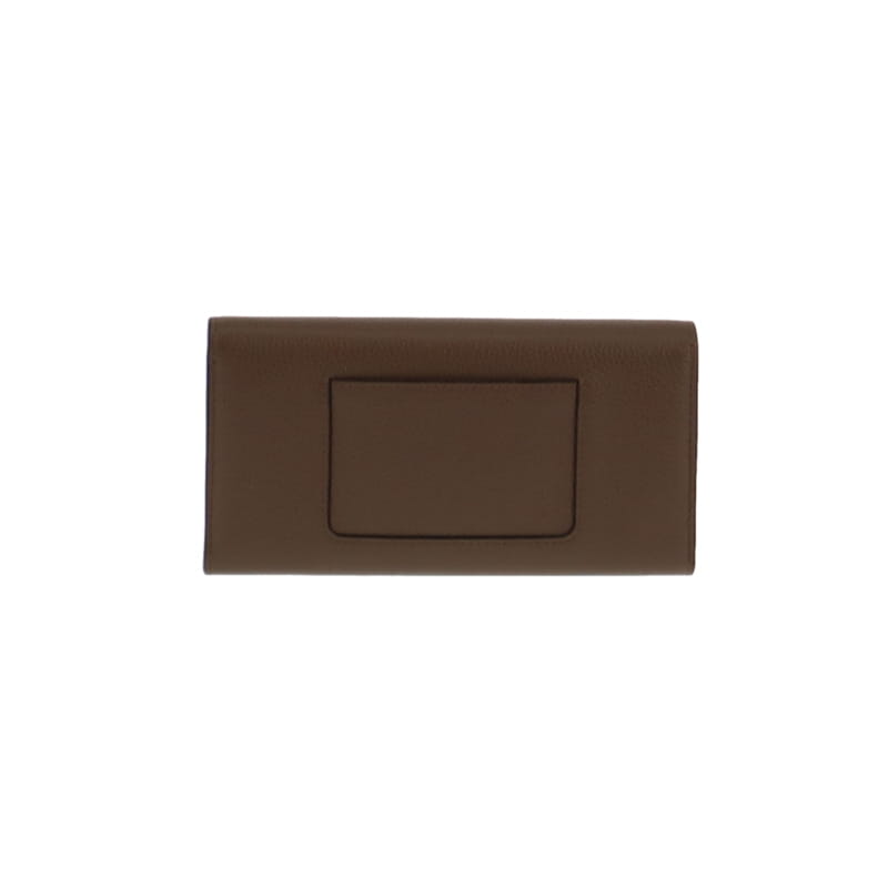 Mulberry Small Classic Grain Clay Darley Wallet Long