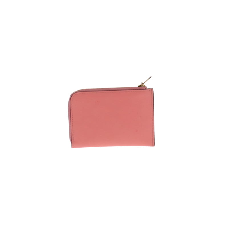 Mulberry Pink Corner Zip Tree Logo Coin Case