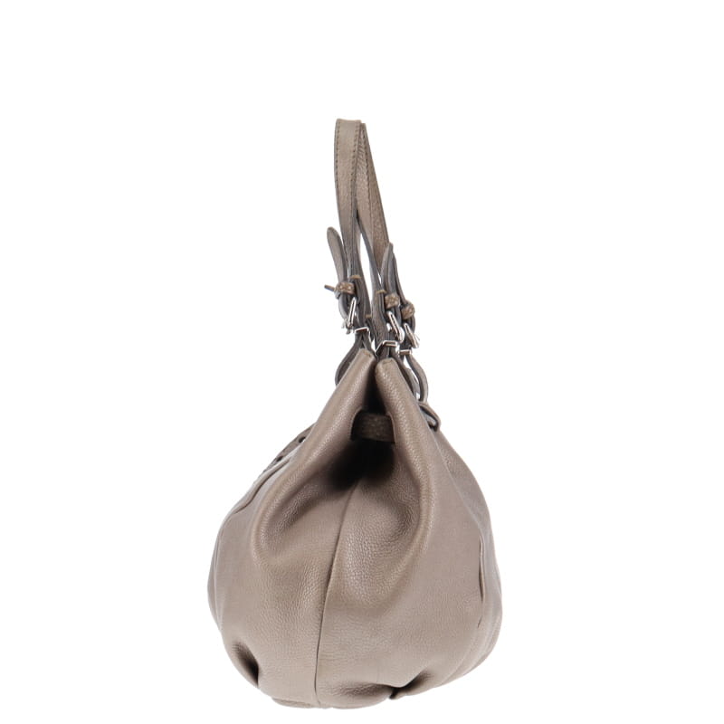 Fendi Selleria Silver Pomodorino Shoulder Bag