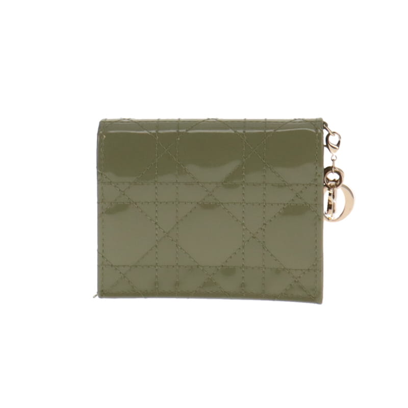 Dior Mini Lady Dior Wallet Pink  THE PURSE AFFAIR