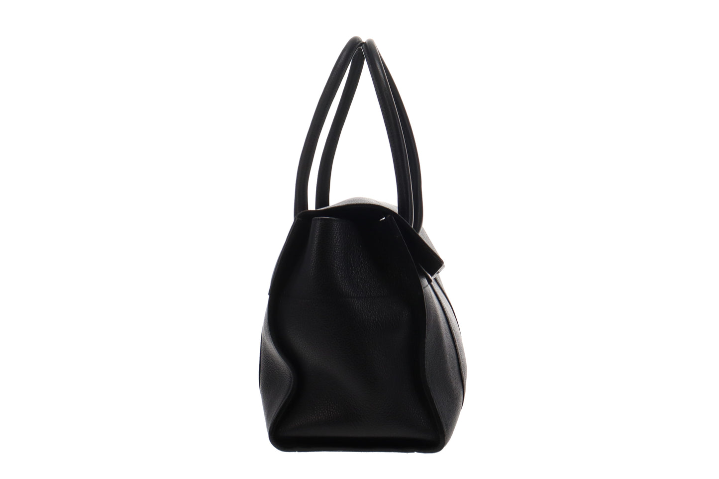 Mulberry Black Small Classic Grain Bayswater Nickle Plated