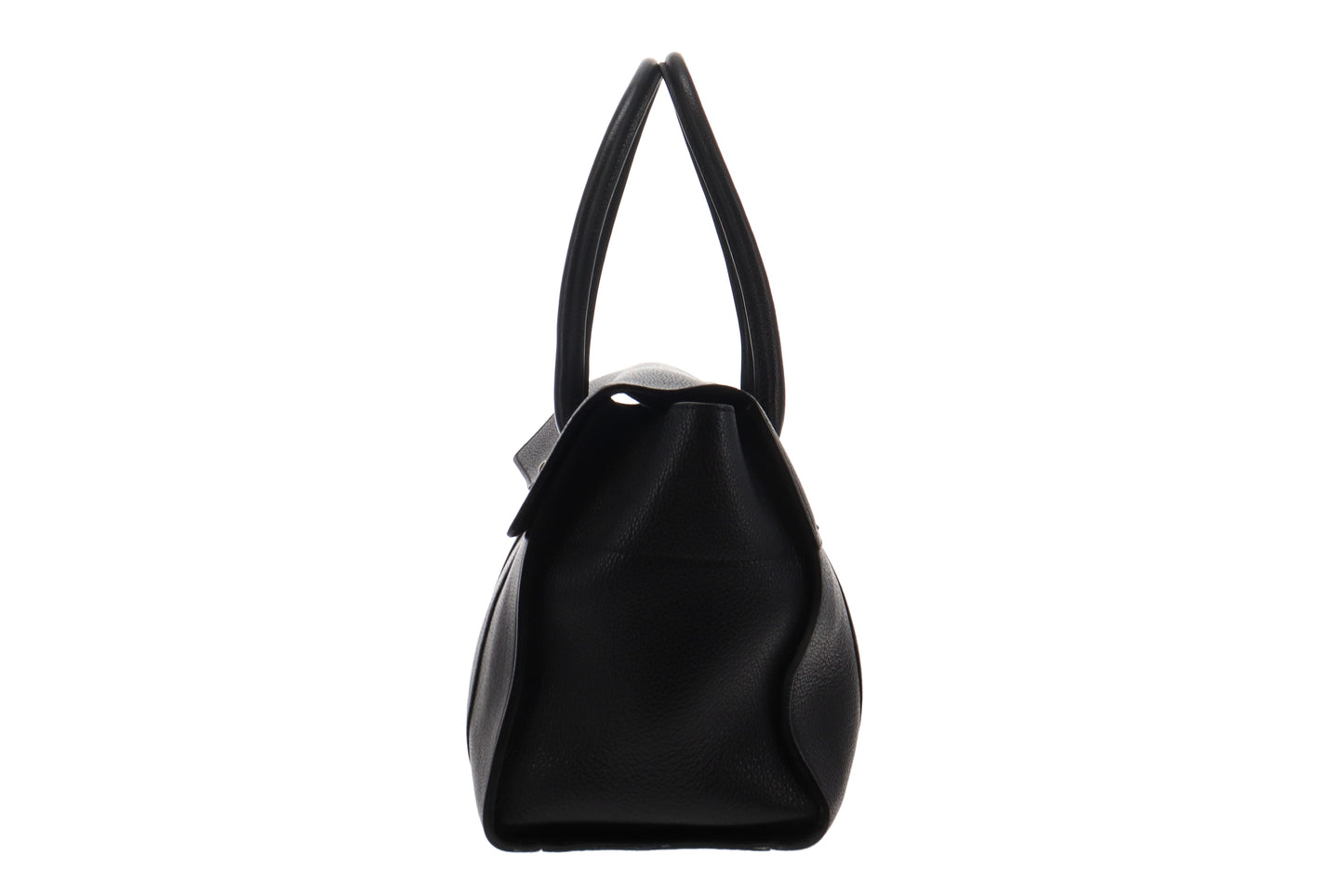 Mulberry Black Small Classic Grain Bayswater Nickle Plated