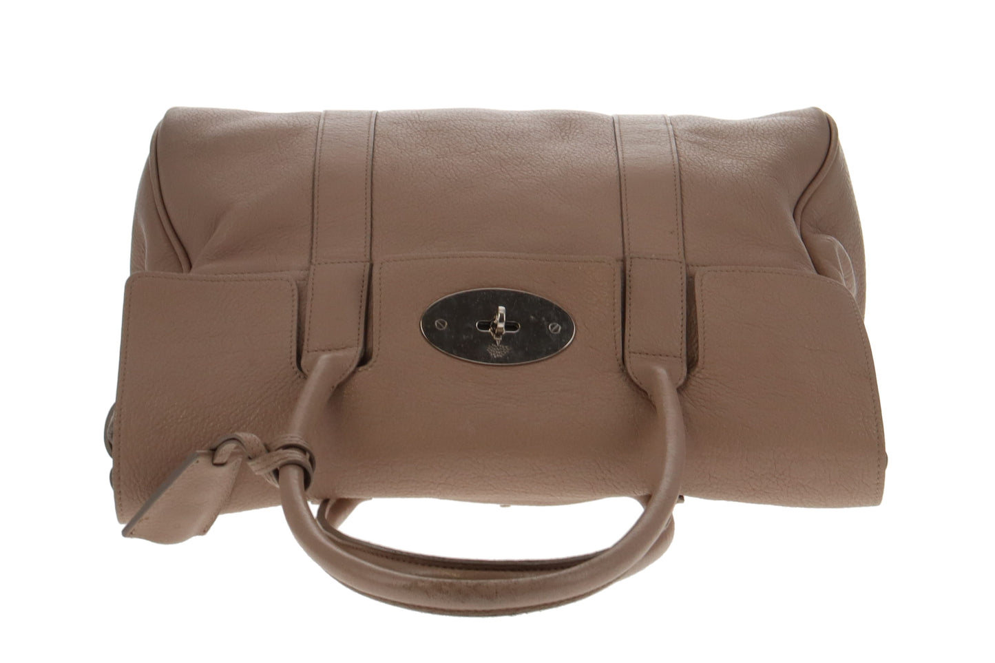 Mulberry Bayswater Putty With Nickle Hardware