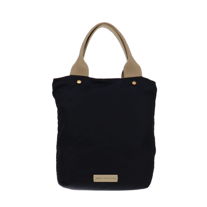 Marc by Marc Jacobs Miss Marc Navy Nylon Tote (2)