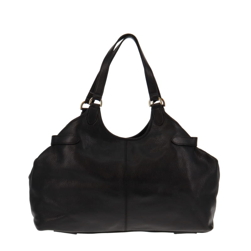 Mulberry Vintage Black Spongy Leather Somerset Tote