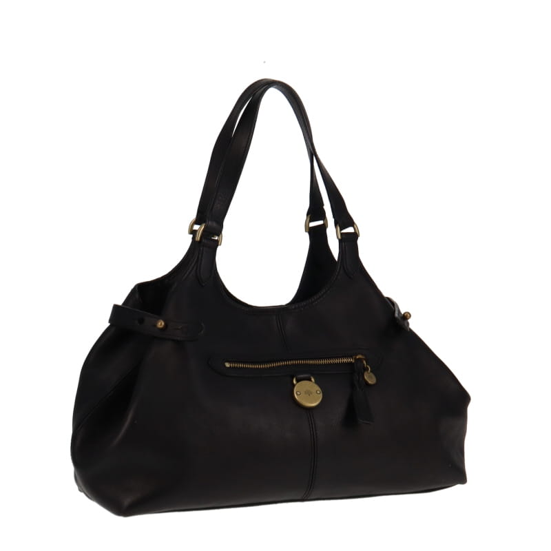 Mulberry Black Vintage Somerset Tote