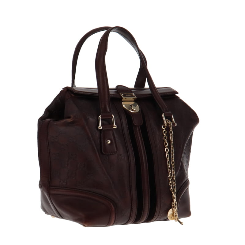Gucci Brown Guccissima Treasure Shoulder Bag