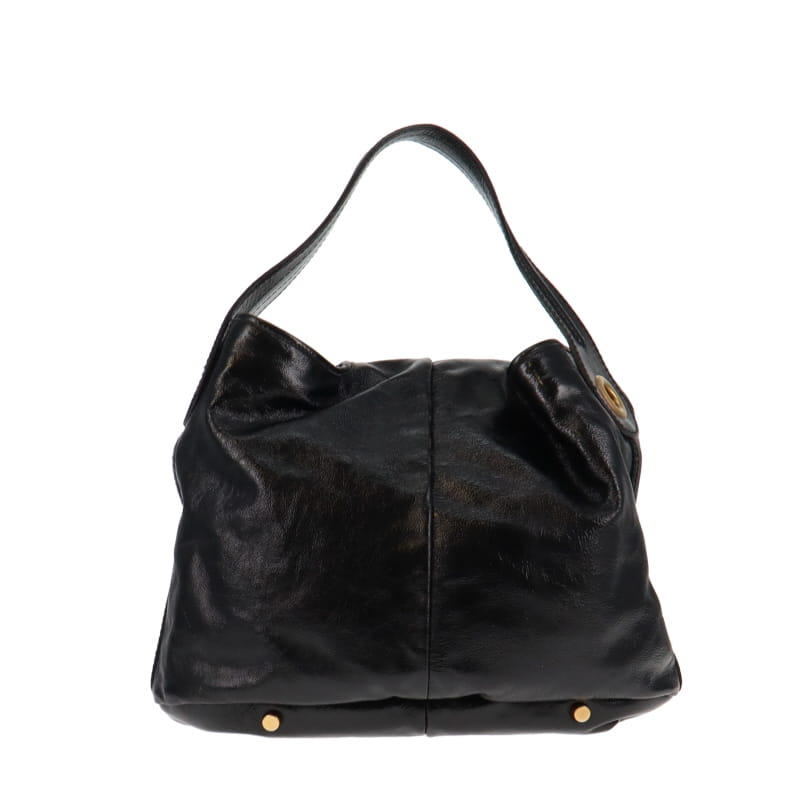 Yves Saint Laurent Capri Hobo Black Patent GH