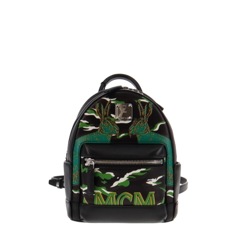 MCM Small Stark Pop Rabbit Limited Edition Backpack