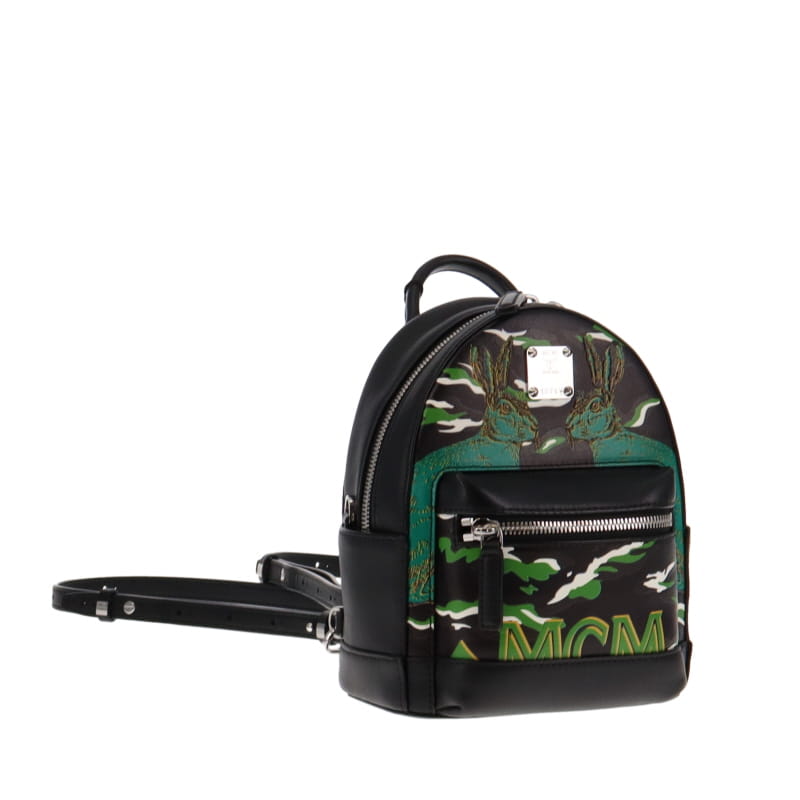 MCM Small Stark Pop Rabbit Limited Edition Backpack
