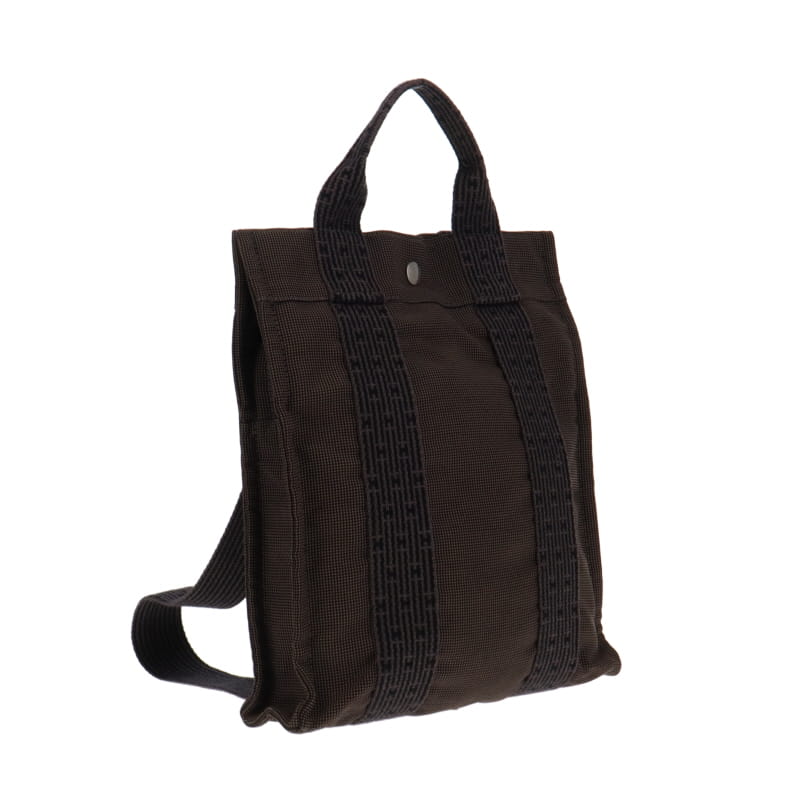 Hermes Fourre Tout Backpack Grey Small