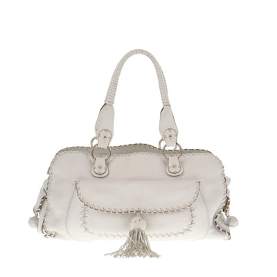 Anya Hindmarch White Whipstitch Bag