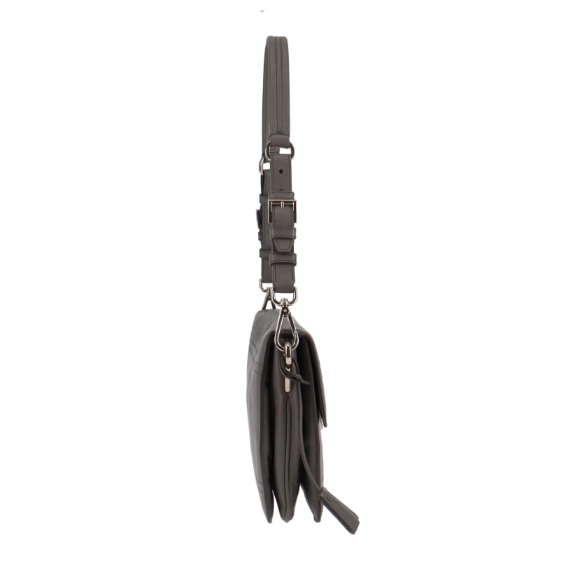 Prada Saffiano Soft Sound Bag Grey