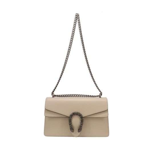 Gucci Dionysus Small Shoulder Bag White Leather RRP €2750