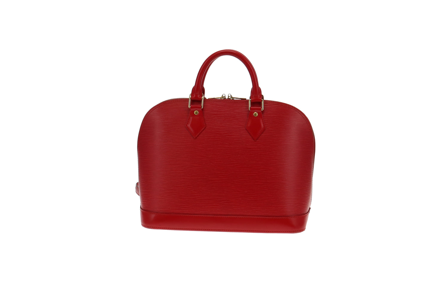 Louis Vuitton Vintage Red Epi Alma PM with Strap FL0095 RRP €2000