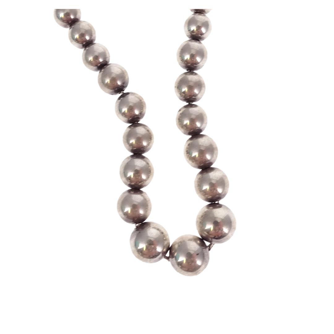 Tiffany & Co City Hardwear Ball Necklace 10mm Sterling Silver