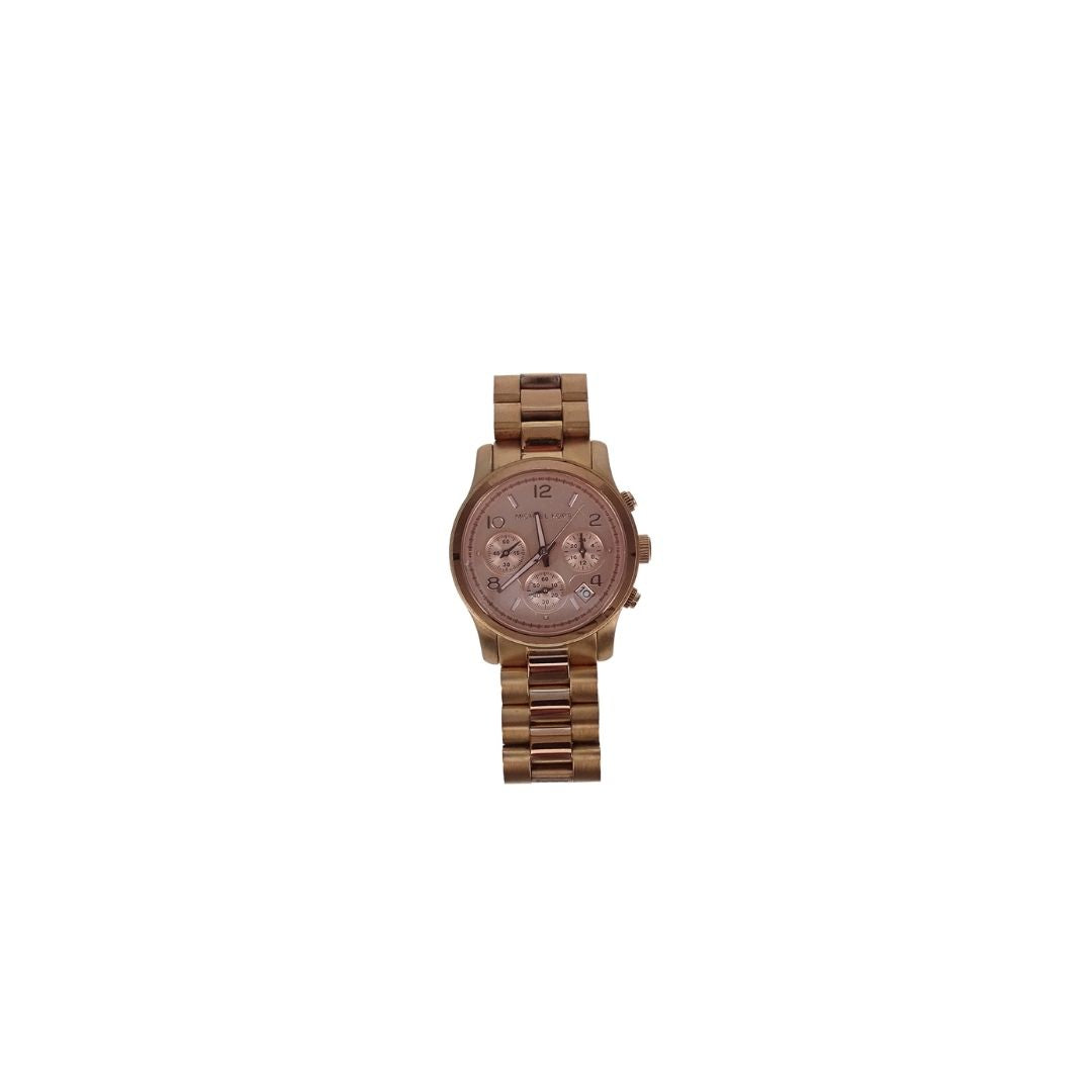Michael Kors Rose Gold Runway Chrono Watch MK5128