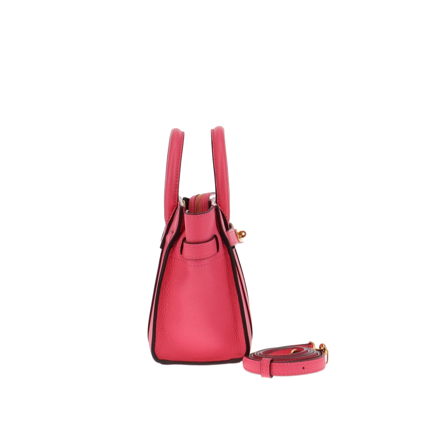 Mulberry Pink Heavy Grain Micro Zipped Bayswater