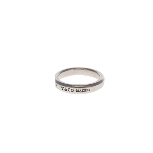 Tiffany & Co Sterling Silver Makers Ring