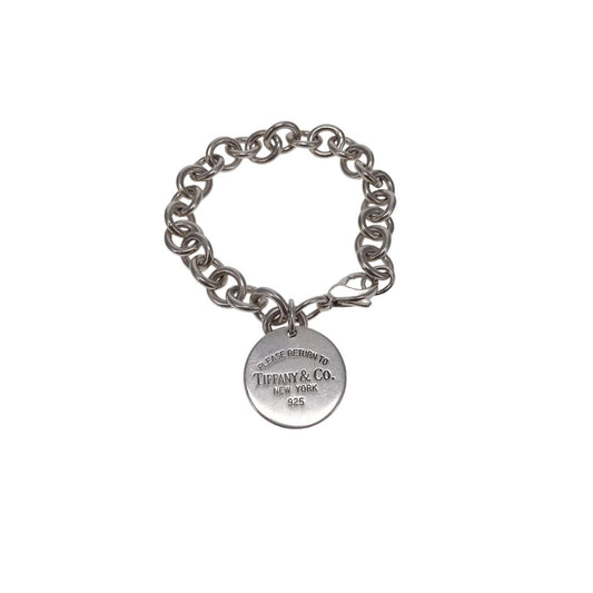 Tiffany & Co Sterling Silver Disc RTT Bracelet 925