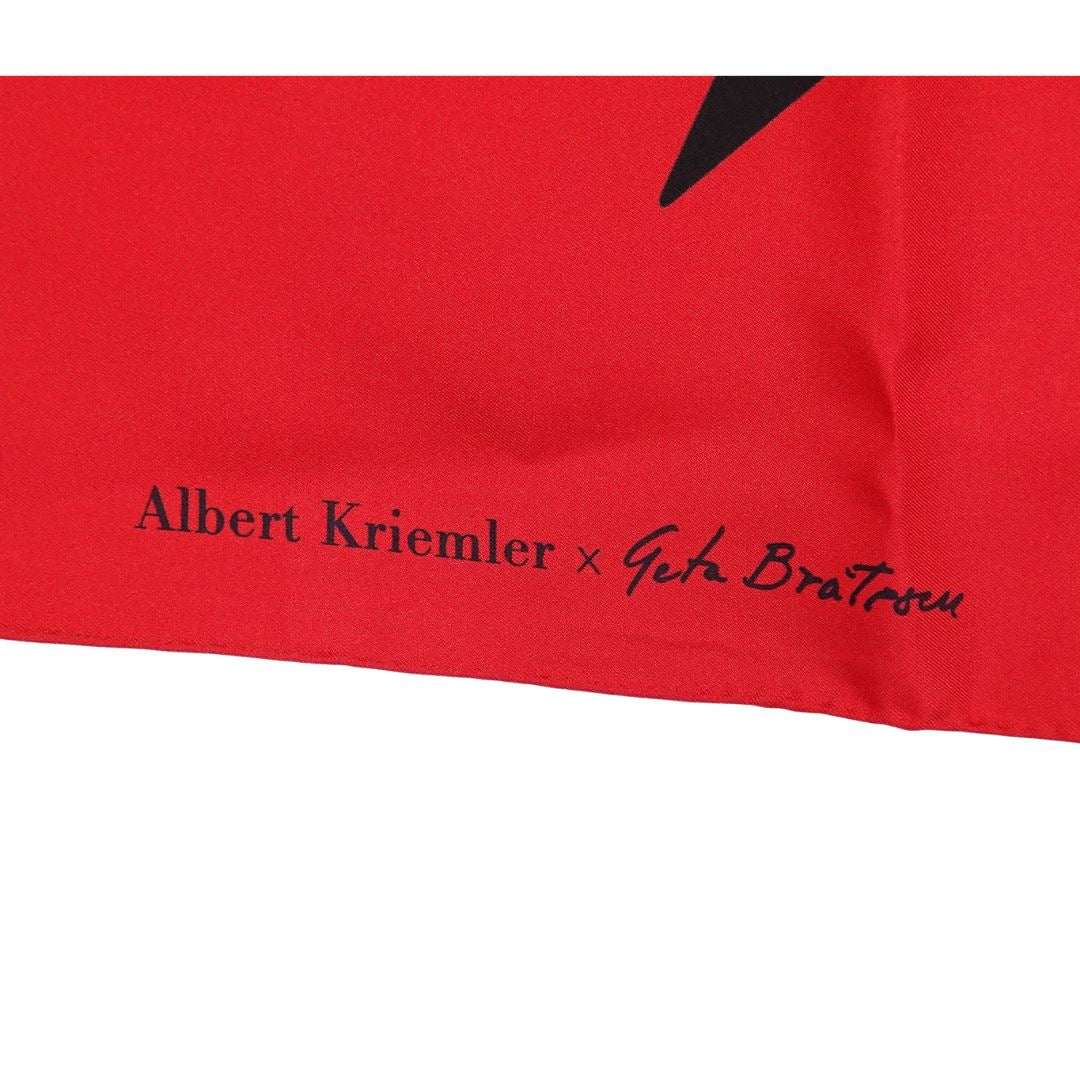 Akris 90cm Silk Scarf Albert Kriemler Scarf Akris 