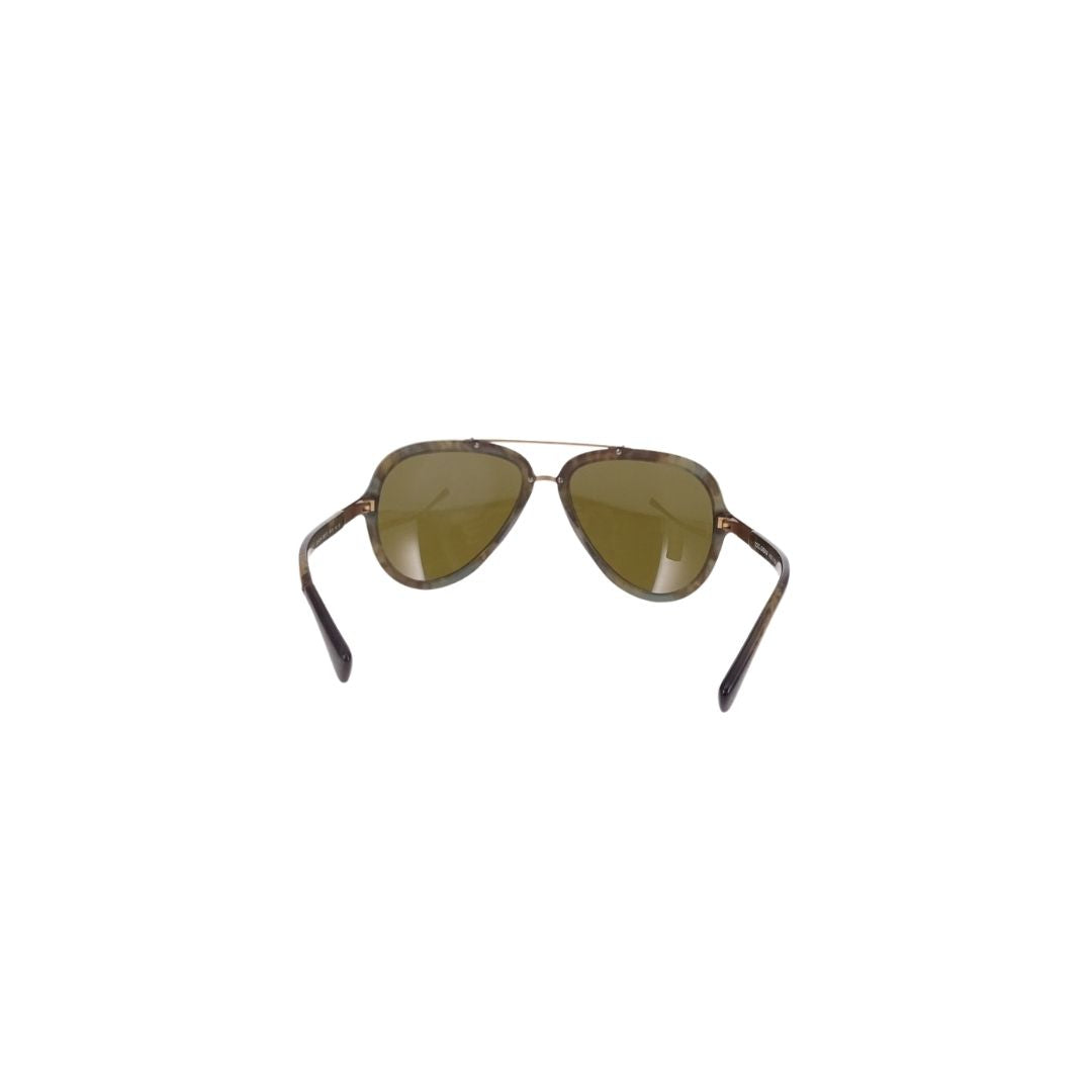 D&G Aviator Style Matte Tortoise Sunglasses DG4218