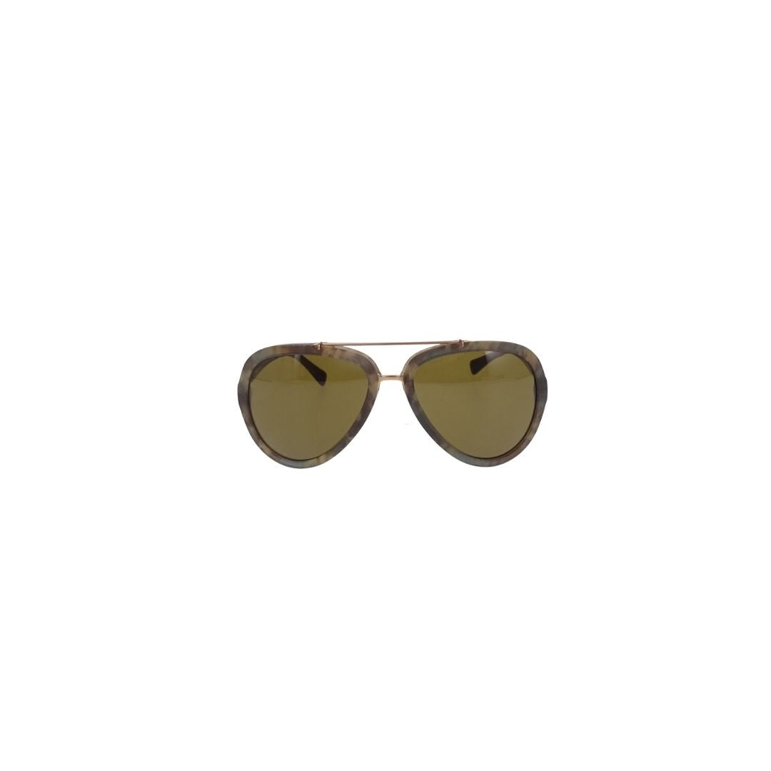 Dolce & Gabbana Aviator Style Matte Tortoise Sunglasses DG4218