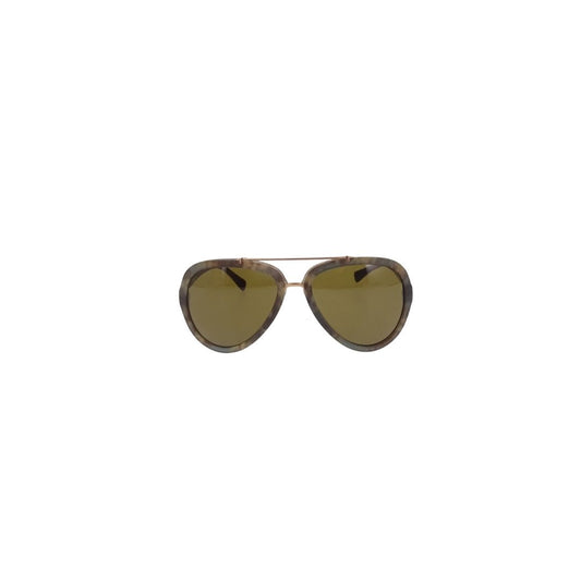 D&G Aviator Style Matte Tortoise Sunglasses DG4218
