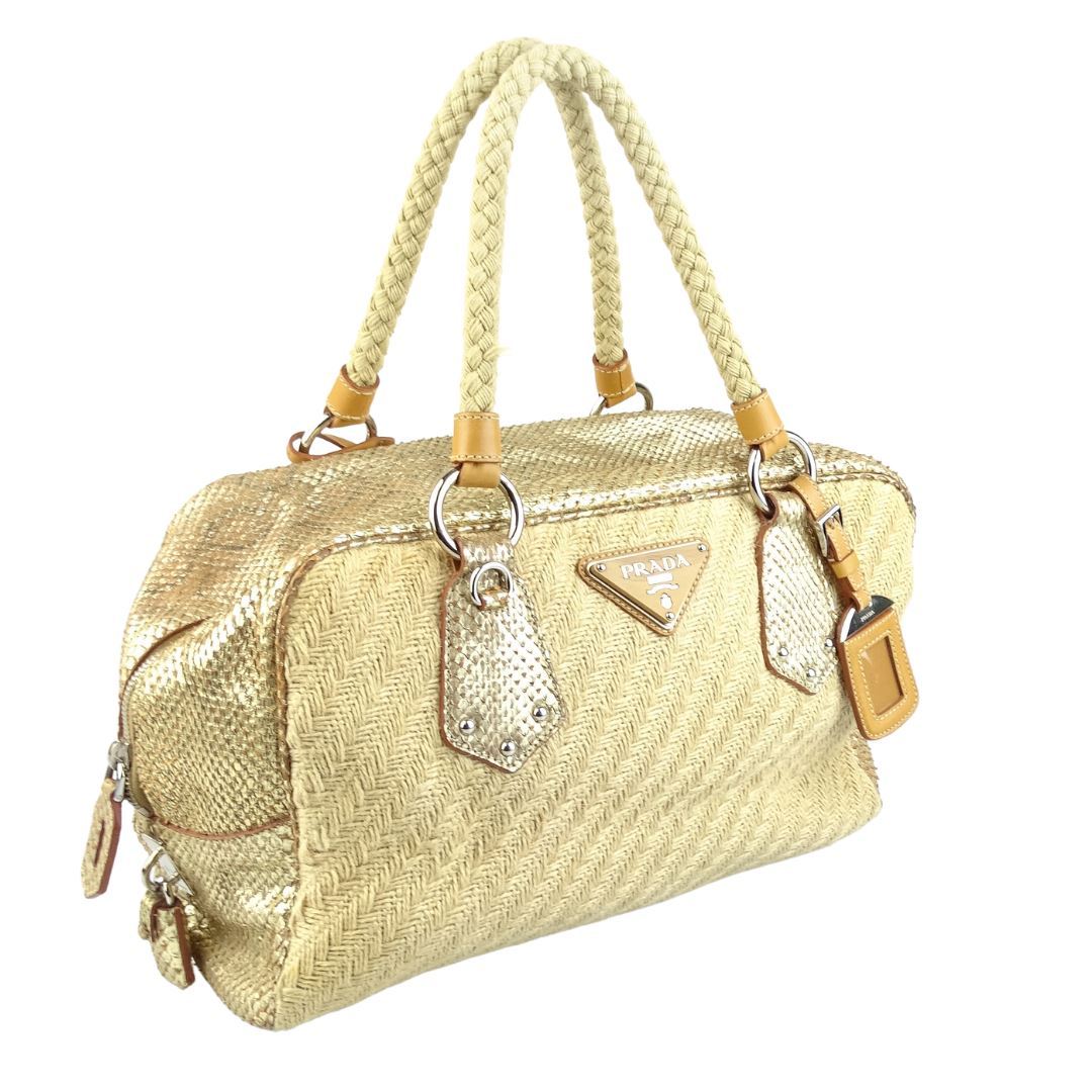 Prada Juta & Viper Print Bauletto Bags Prada 