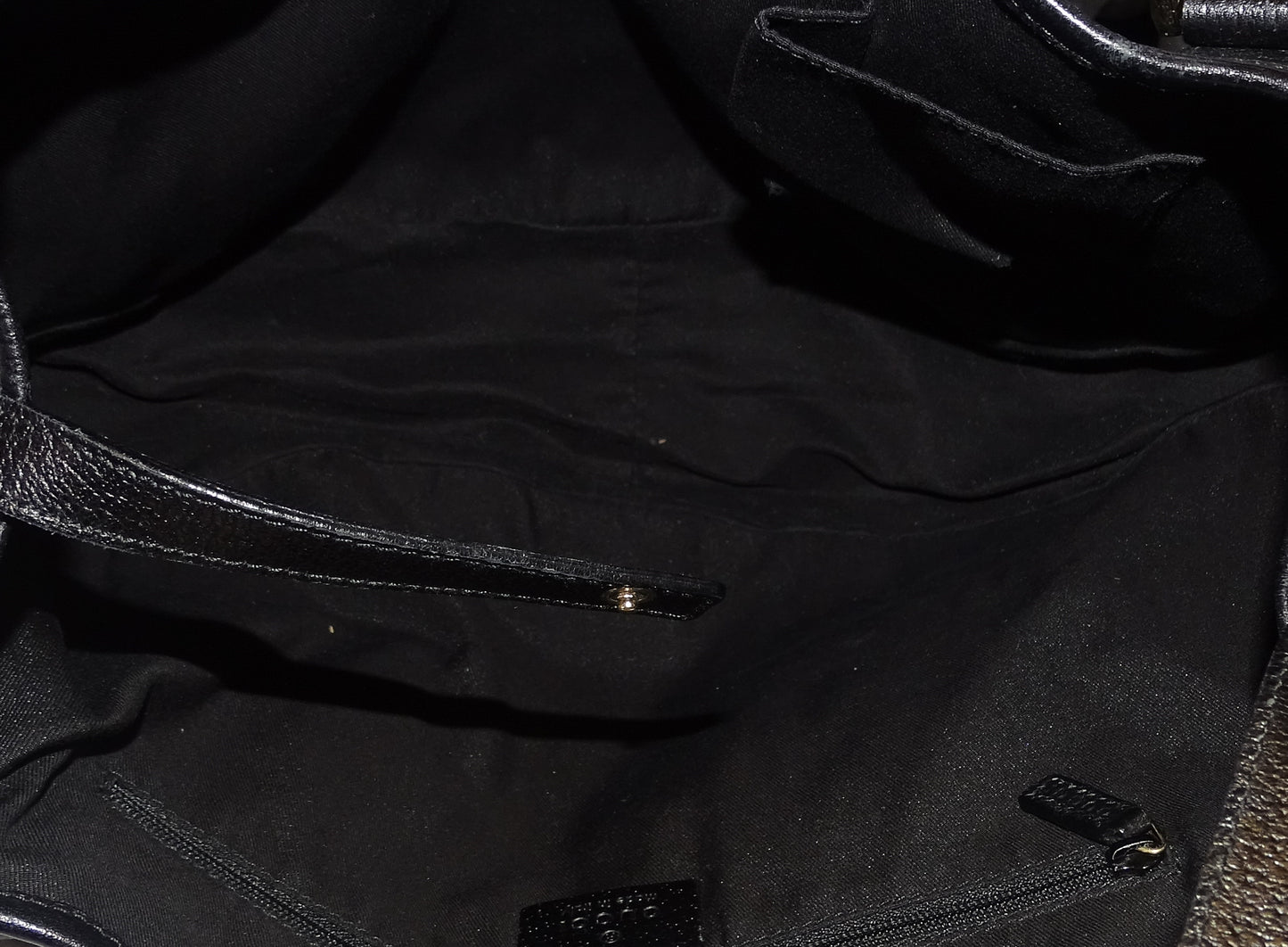 Gucci Black GG Abbey Shoulder Bag