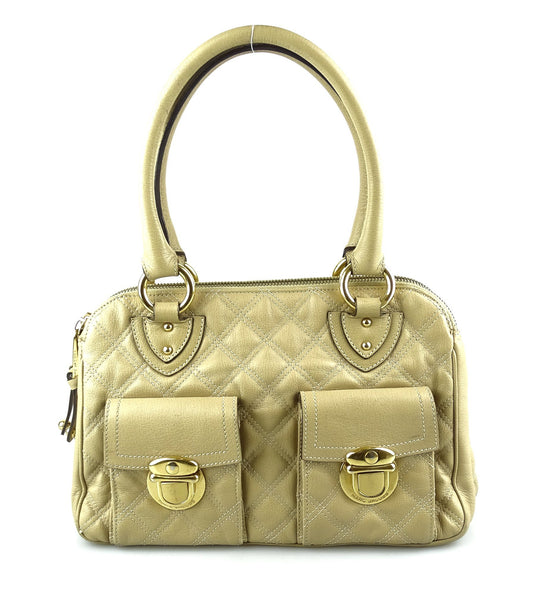 Marc Jacobs Almond Quilted Blake Bags Marc Jacobs 