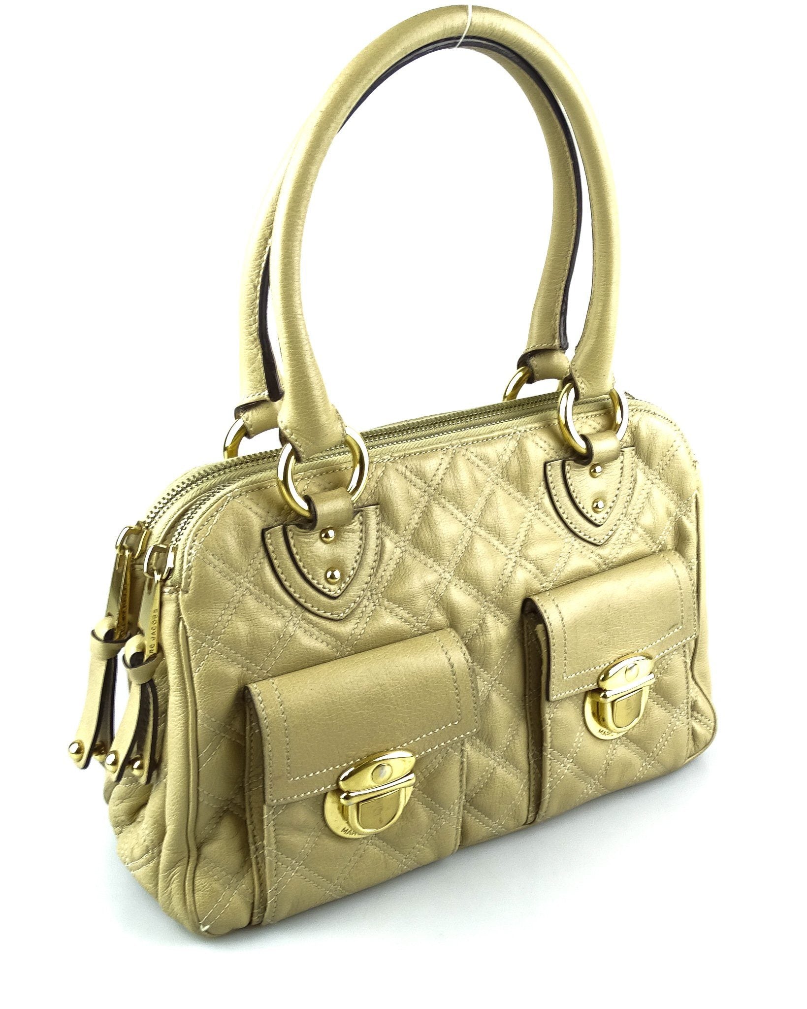 Marc Jacobs Almond Quilted Blake Bags Marc Jacobs 