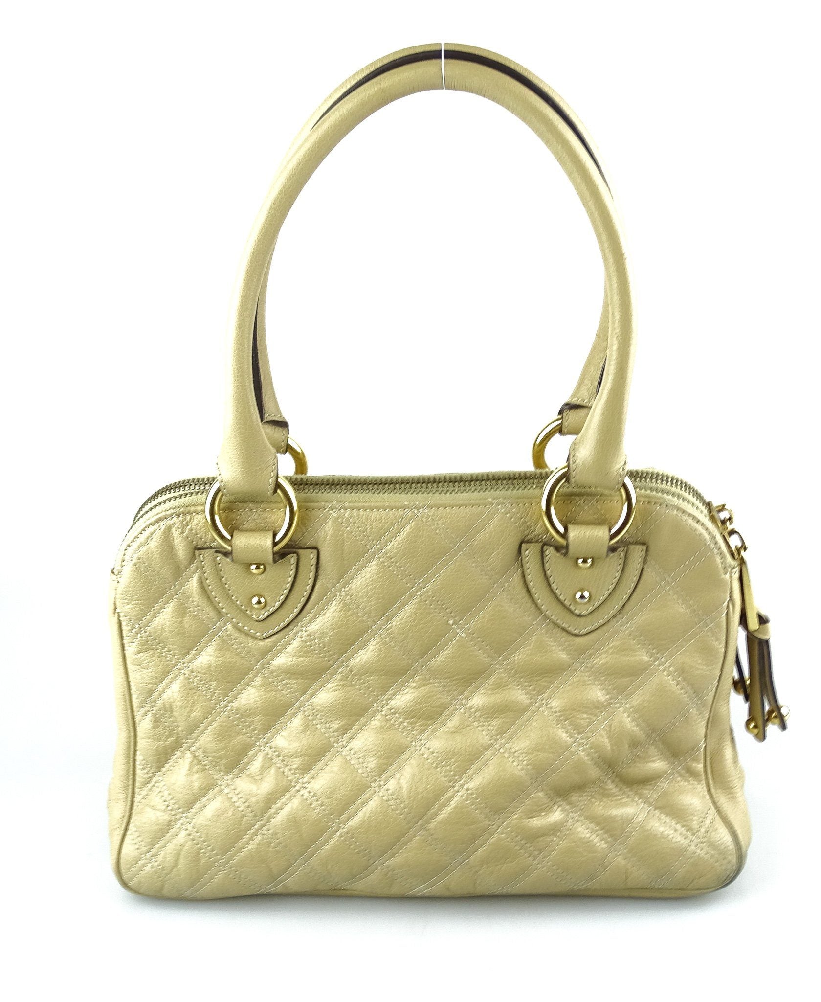 Marc Jacobs Almond Quilted Blake Designer Exchange Ltd