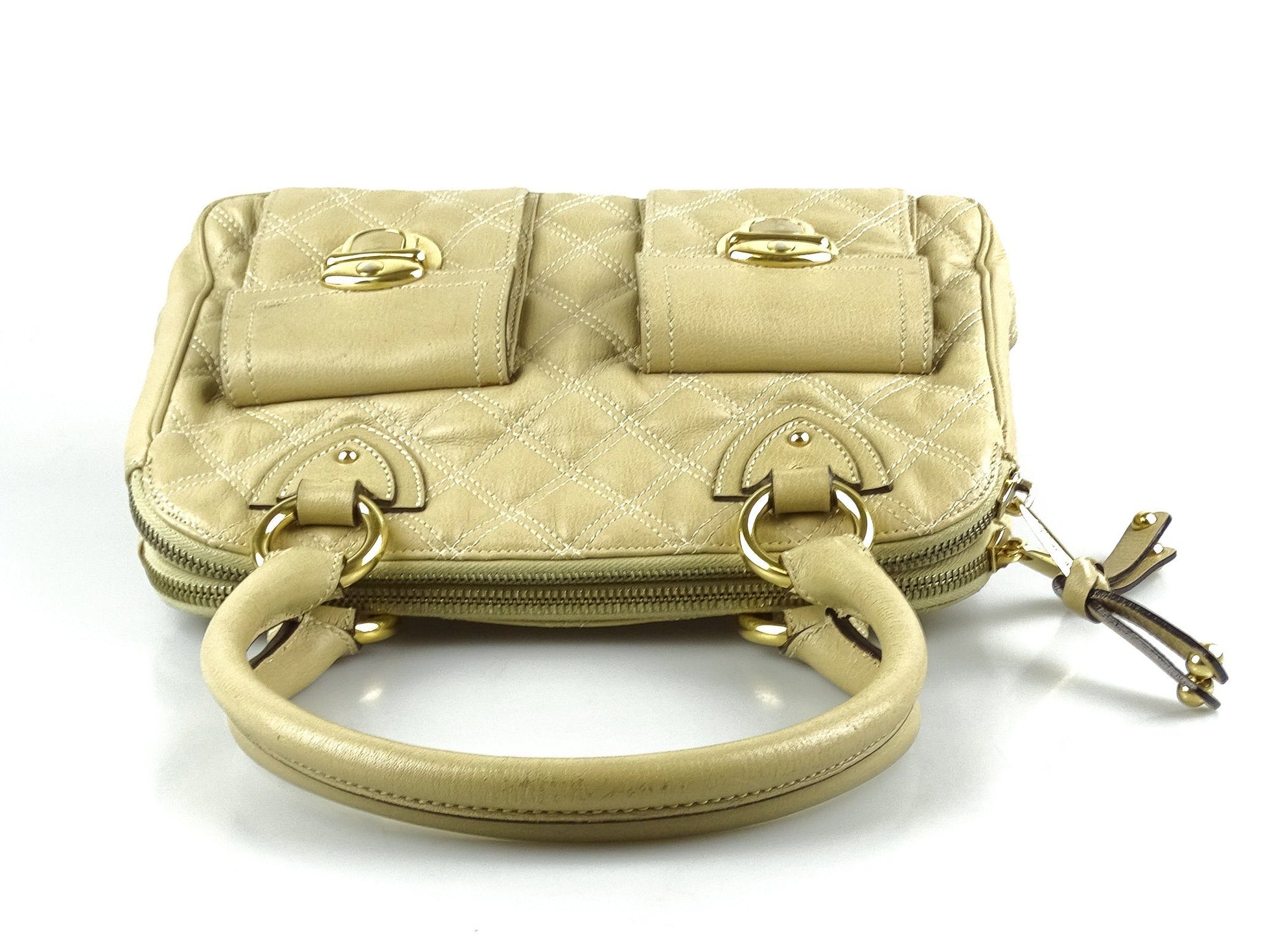 Marc Jacobs Almond Quilted Blake Bags Marc Jacobs 