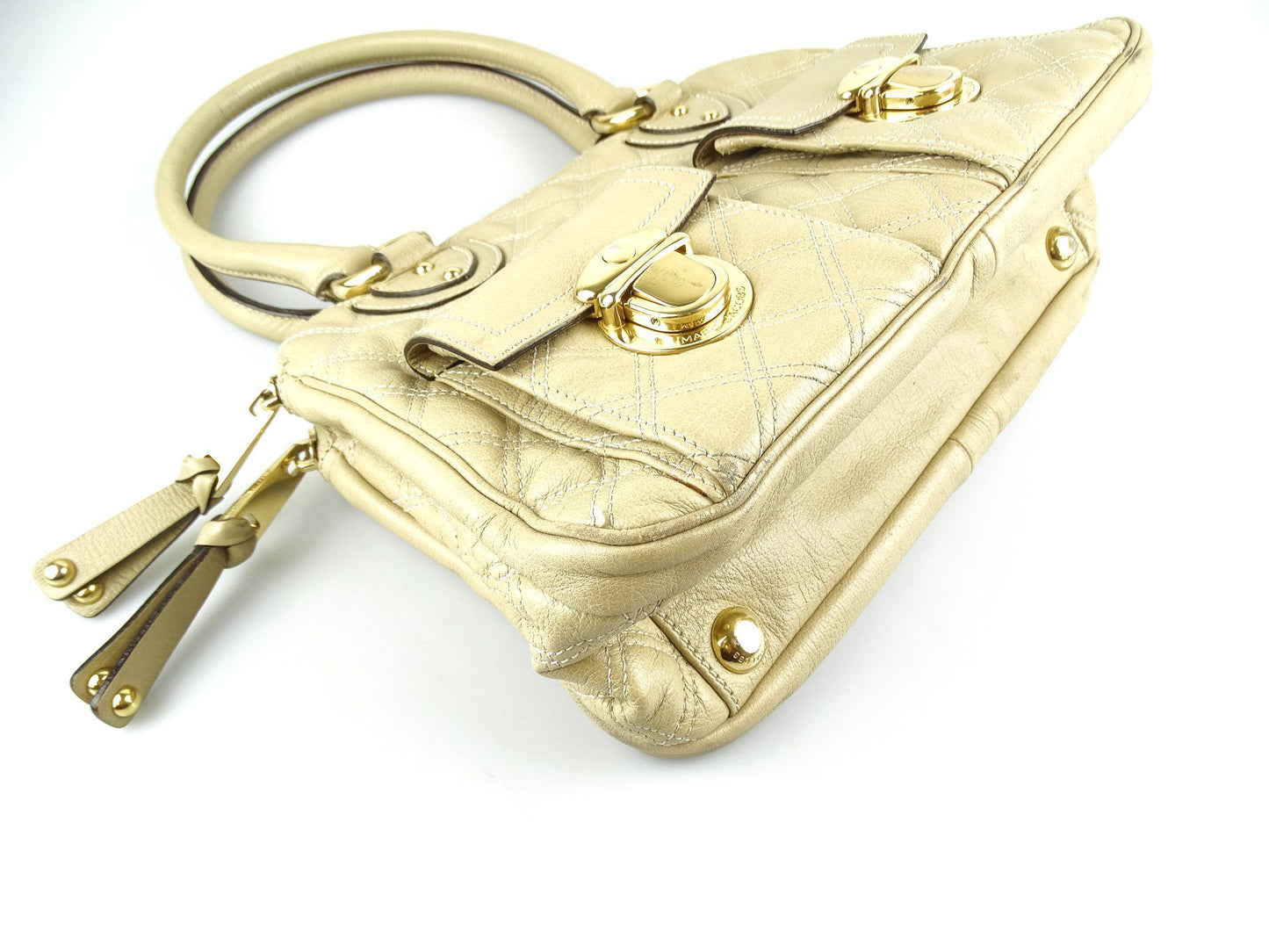 Marc Jacobs Almond Quilted Blake Bags Marc Jacobs 