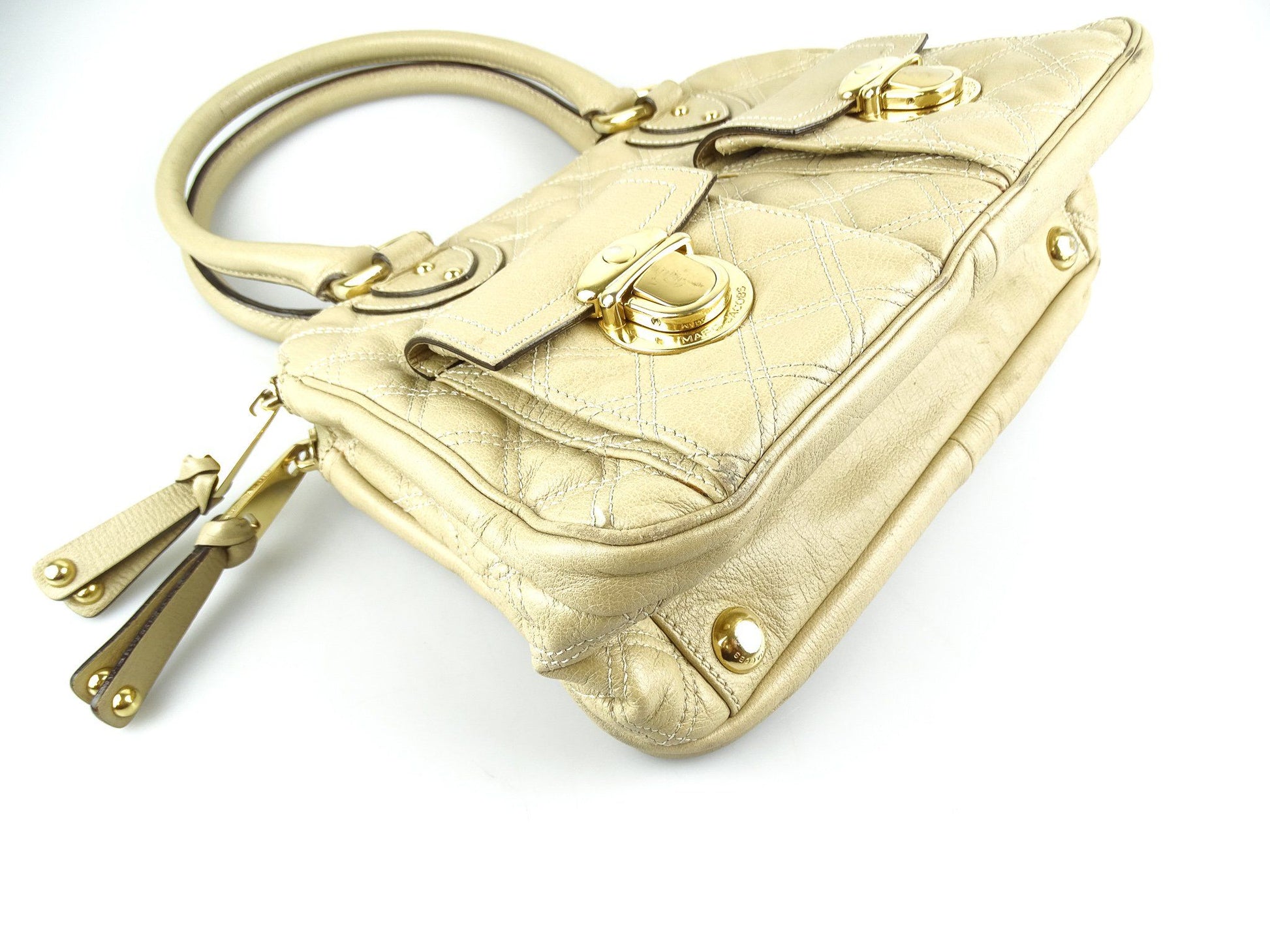 Marc Jacobs Almond Quilted Blake Bags Marc Jacobs 