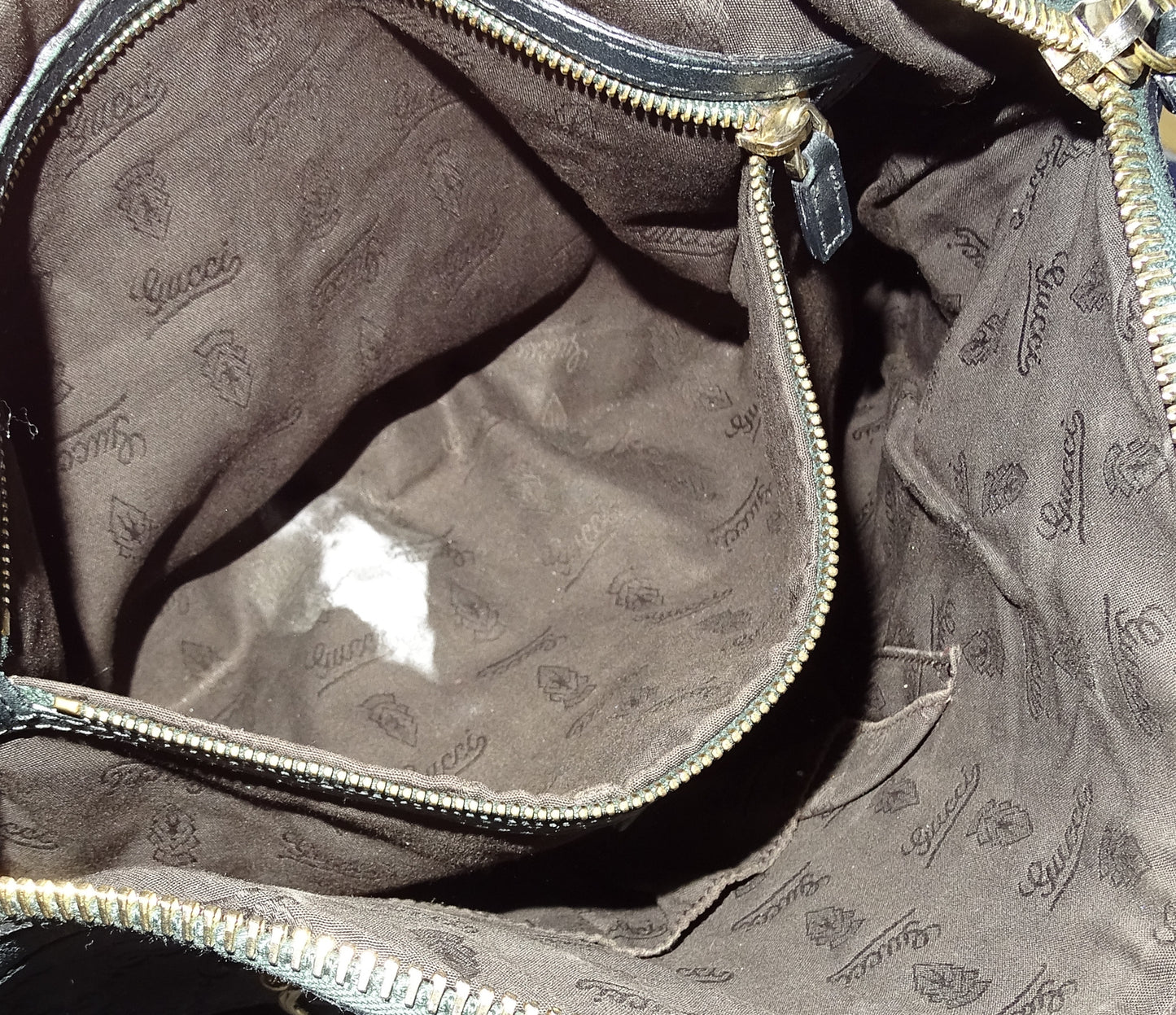 Gucci Dome Tote GG Embossed Leather GH (Missing Strap)