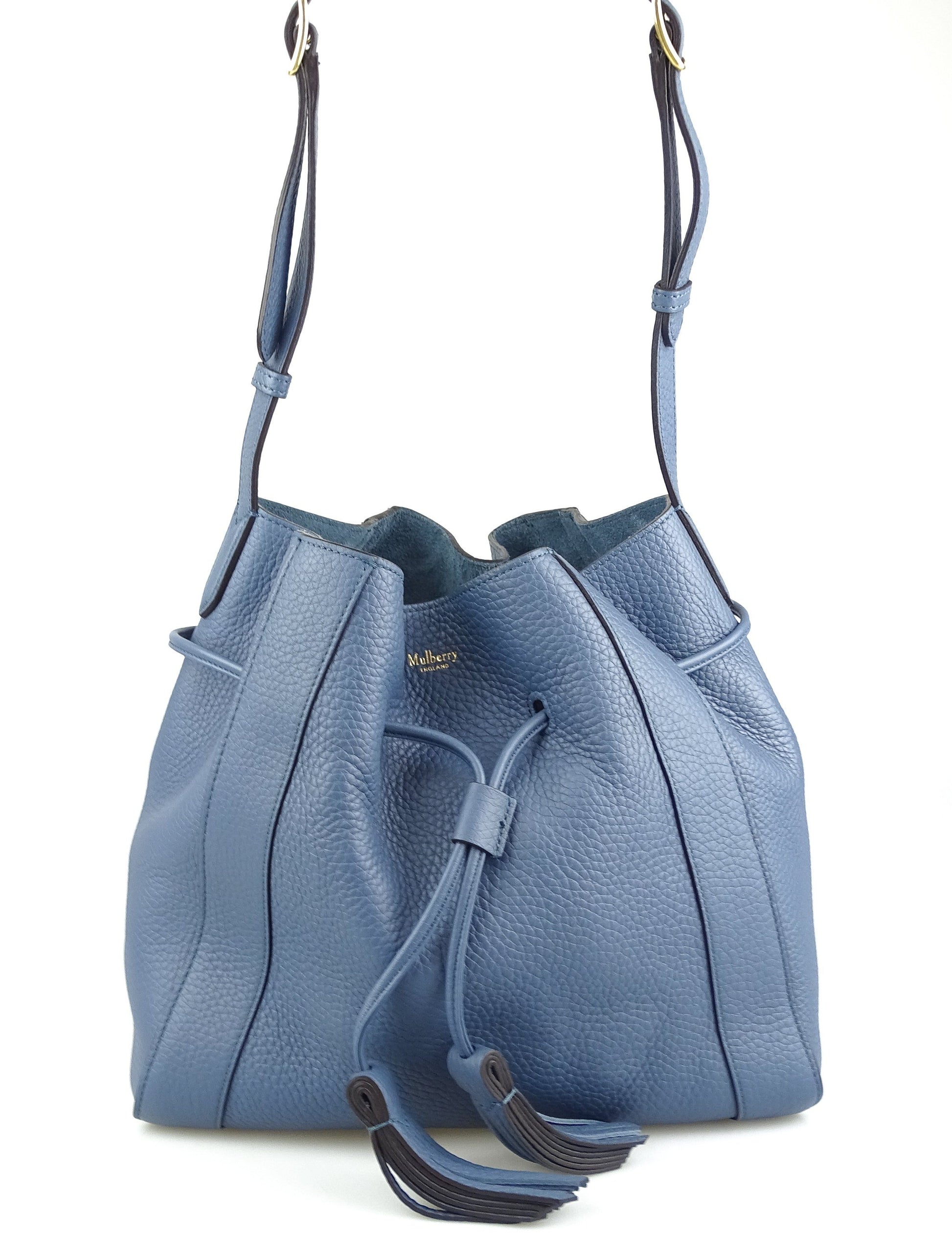 Mulberry Blue Small Millie Tote w/Pochette Bags Mulberry 