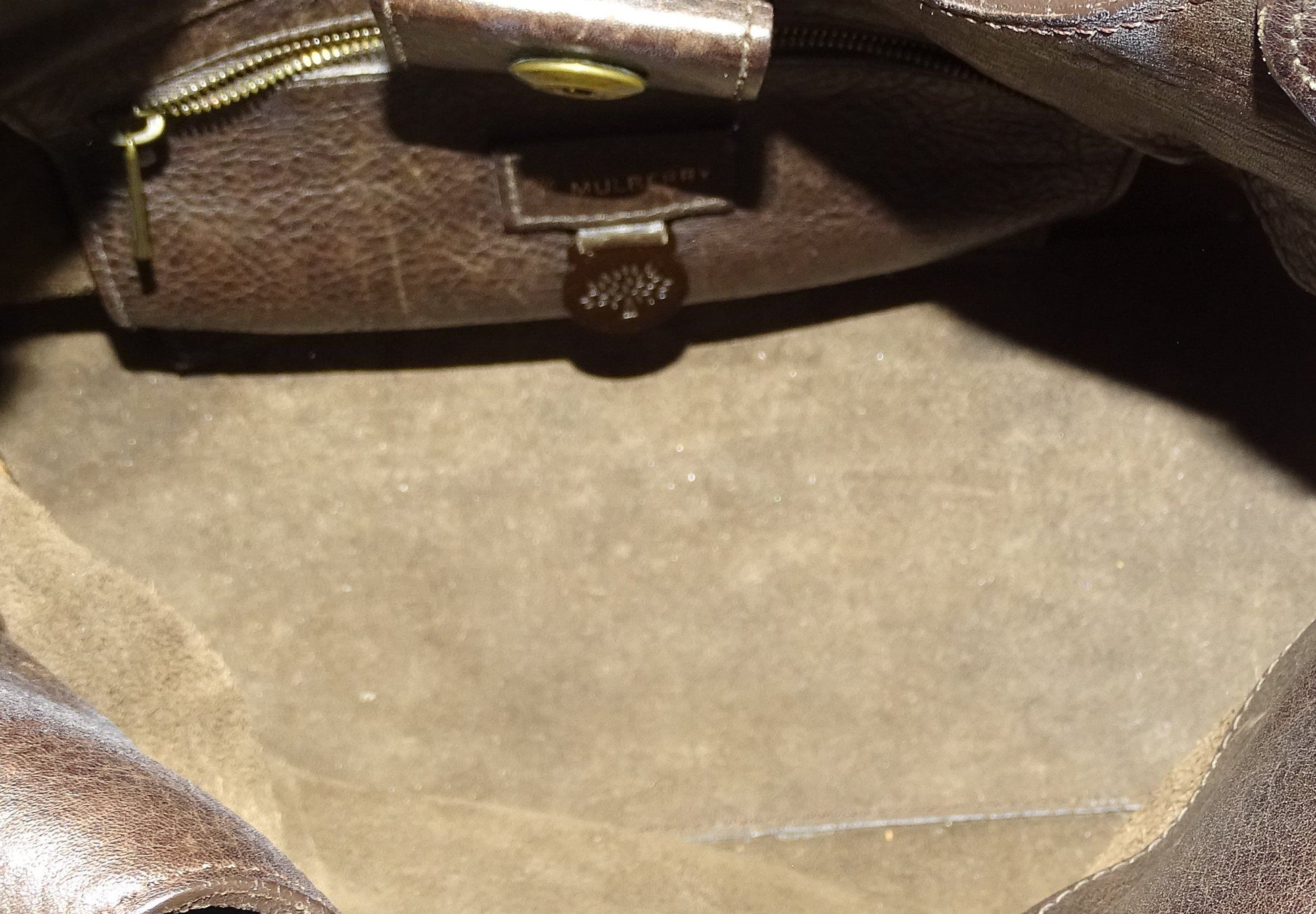 Mulberry Vintage Brown Leather Phoebe Bags Mulberry 